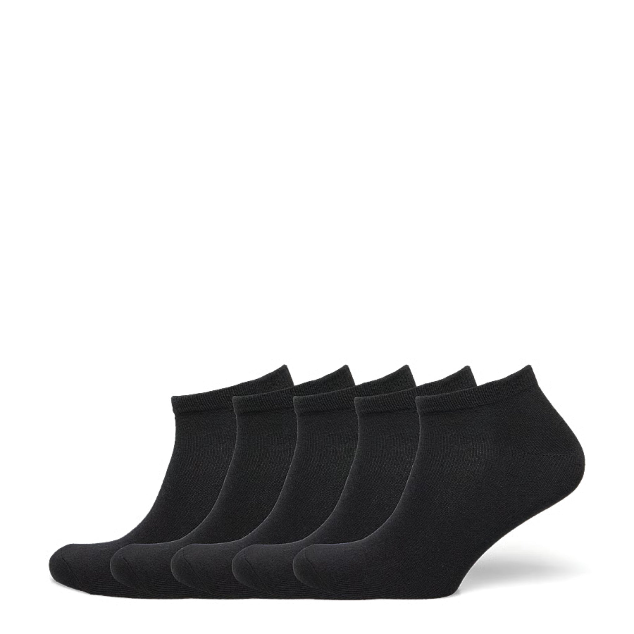 Norvig Damen Footie Socks 5er Pack 36-40 Black