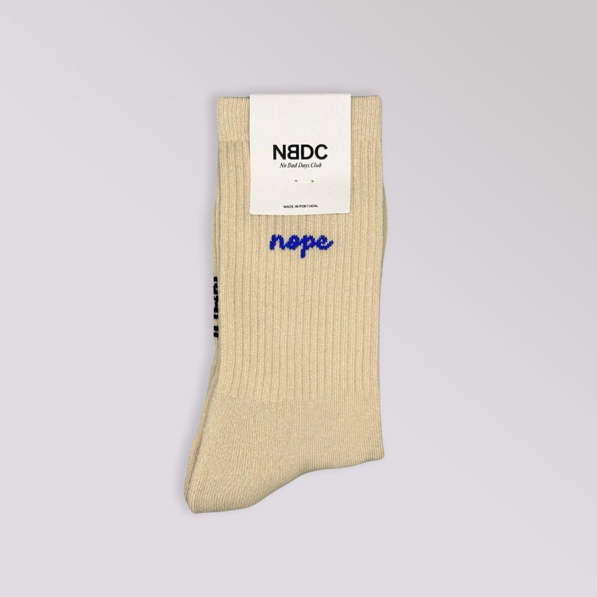 No Bad Days Club Tennissocken "NOPE"