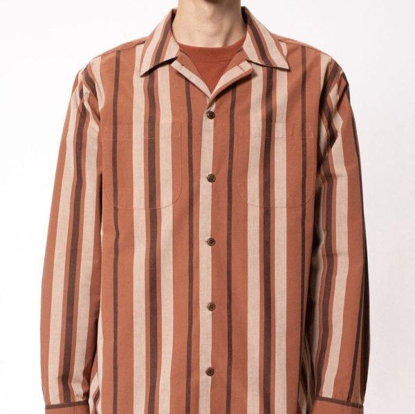 Nudie Jeans Herren Hemd "Vincent" Camping Shirt Multi