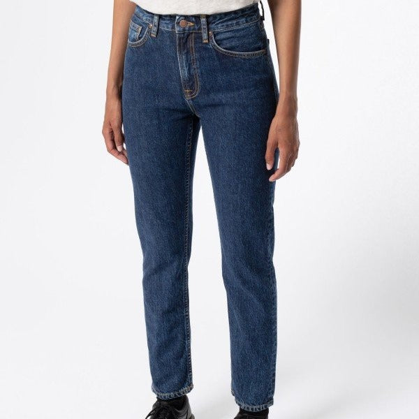 Nudie Jeans Jeans "Breezy Britt" Dark Stellar