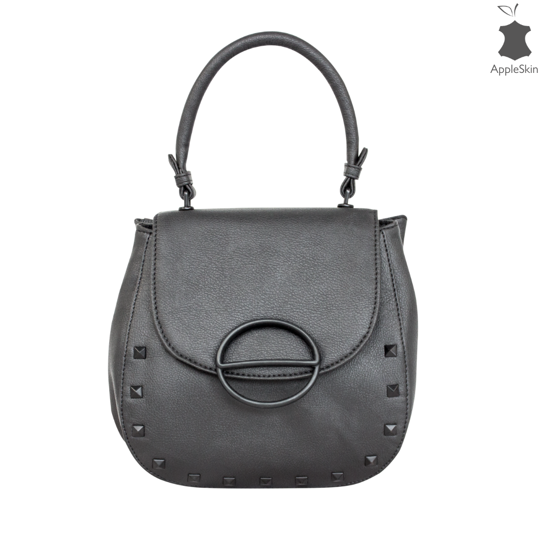 nuuwai Vegane Handtasche "LICA" Deep Black