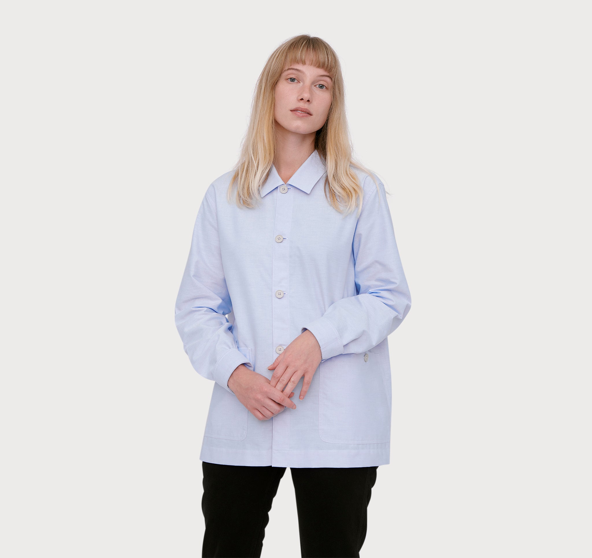 Organic Basics Unisex Oxford Overshirt