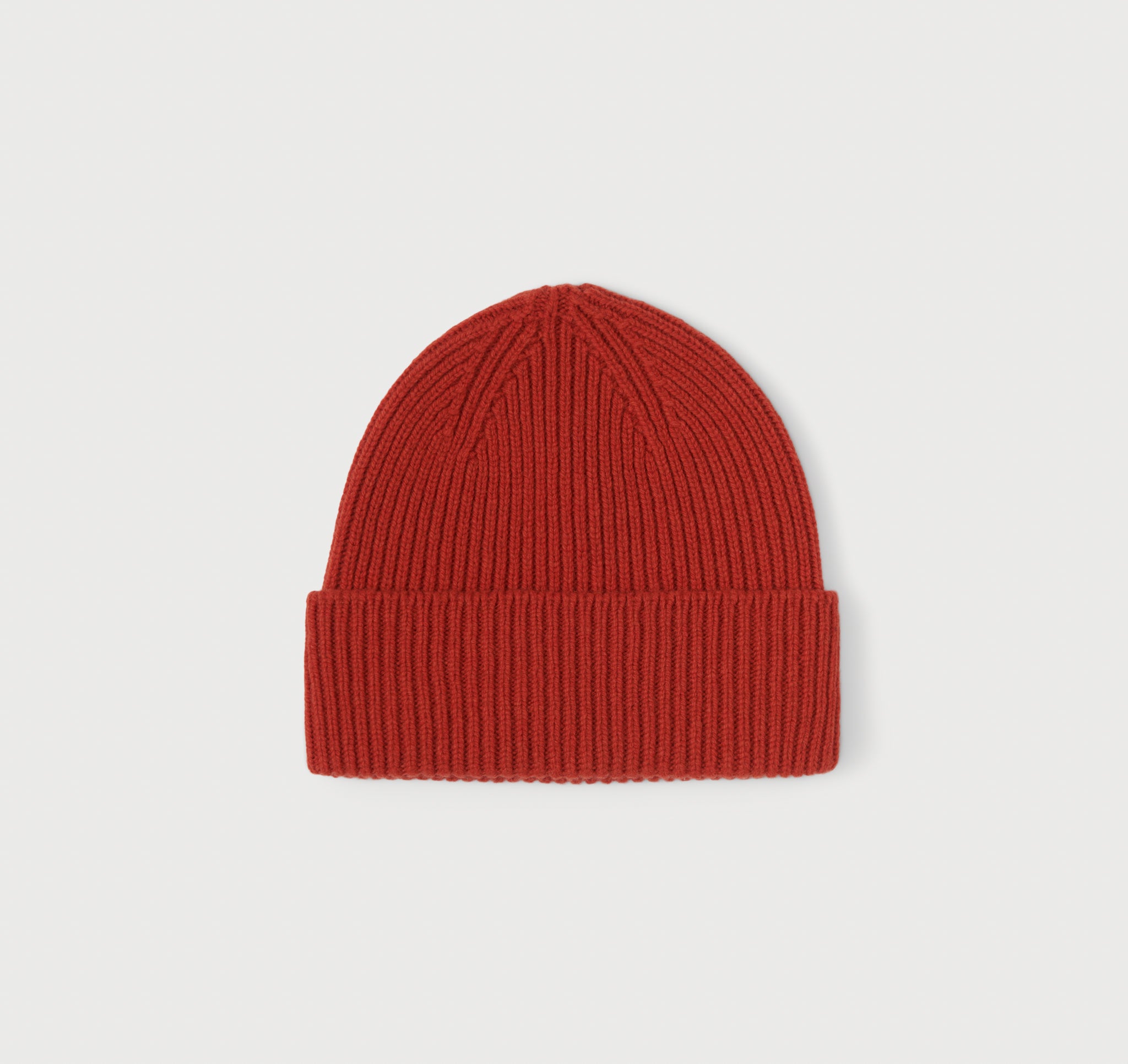 Organic Basics Recycled Wool Beanie Rot