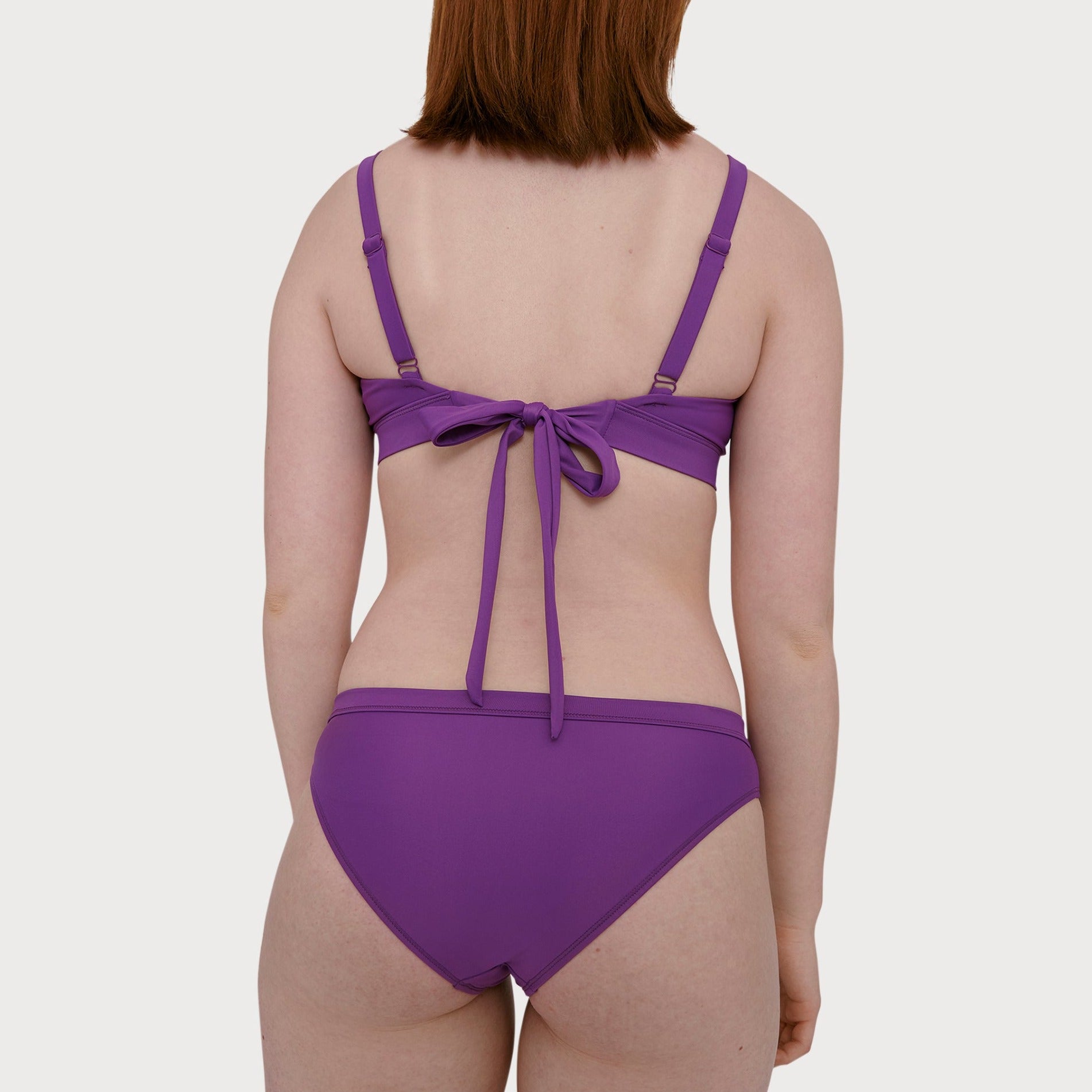 Organic Basics Re-Swim Bikini Bottom Violet