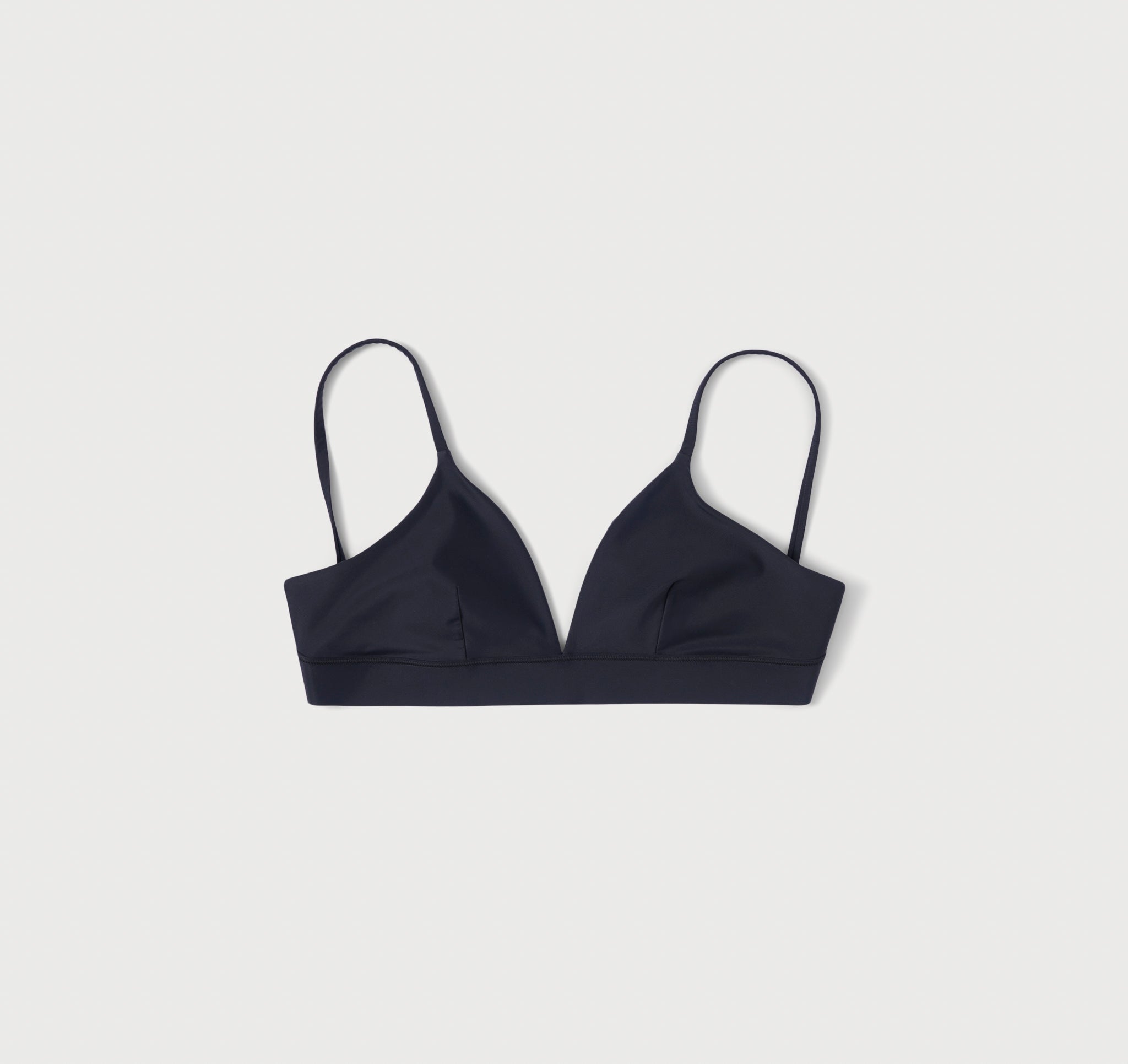 Organic Basics Re-Swim Bikini Top Schwarz