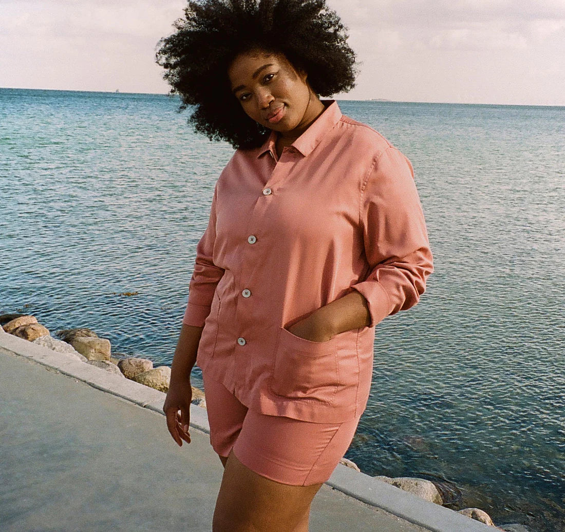 Organic Basics TENCEL™ Woven Draw-Cord Shorts