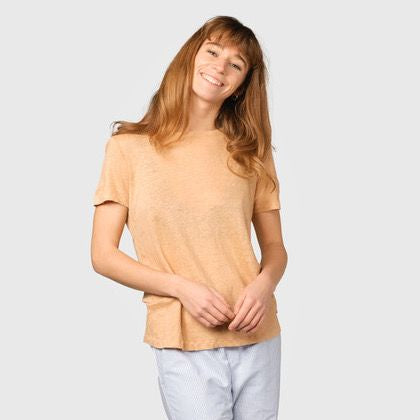 Klitmoeller Collective T-Shirt "Rikke" M Braun (Oak)