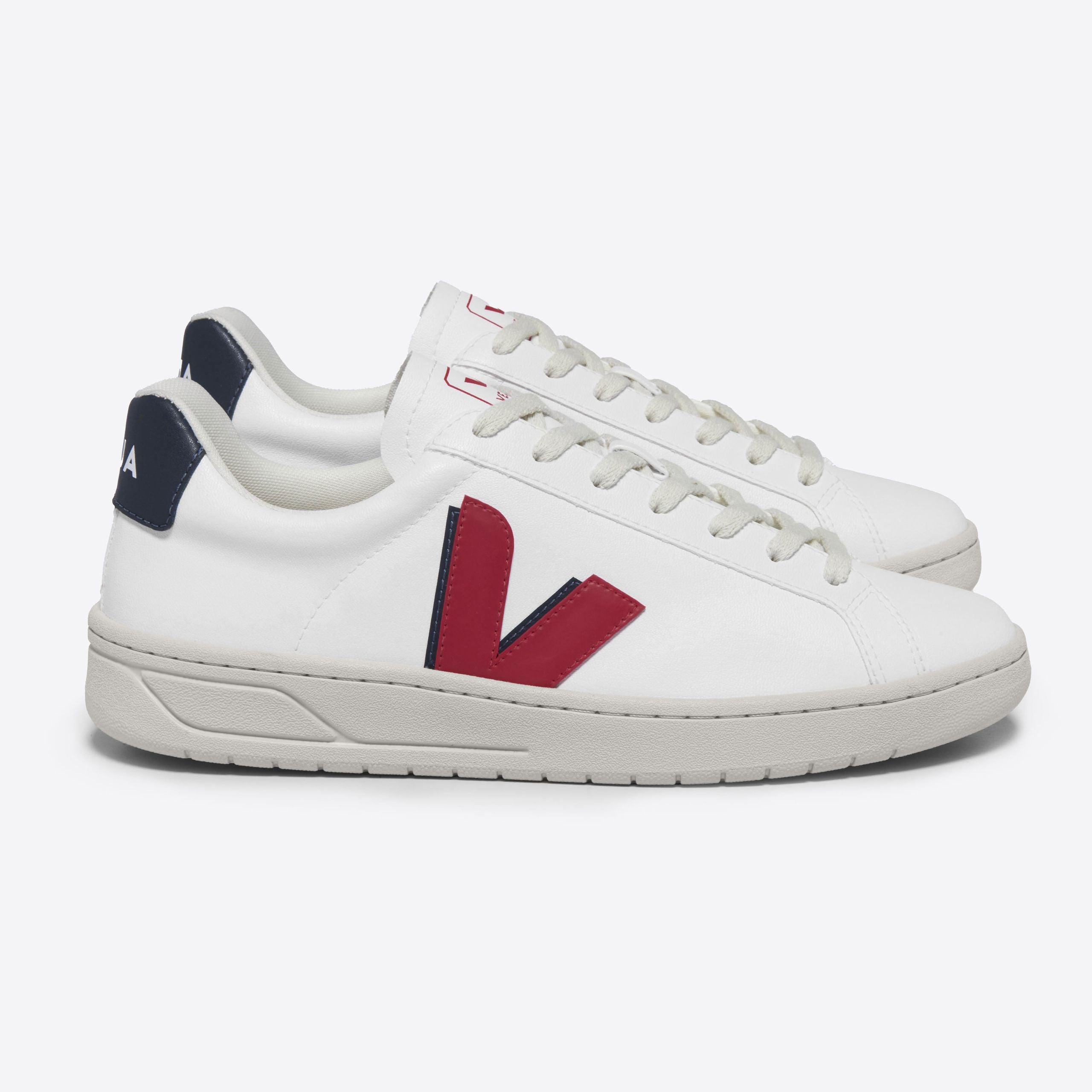 VEJA Vegane Damen Sneaker "Urca CWL" Weiß (White Pekin Nautico)