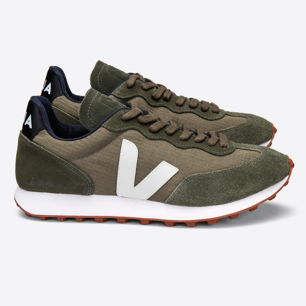 VEJA Damen Sneaker"Rio Branco Ripstop" 37 Grün (Kaki Pearl)