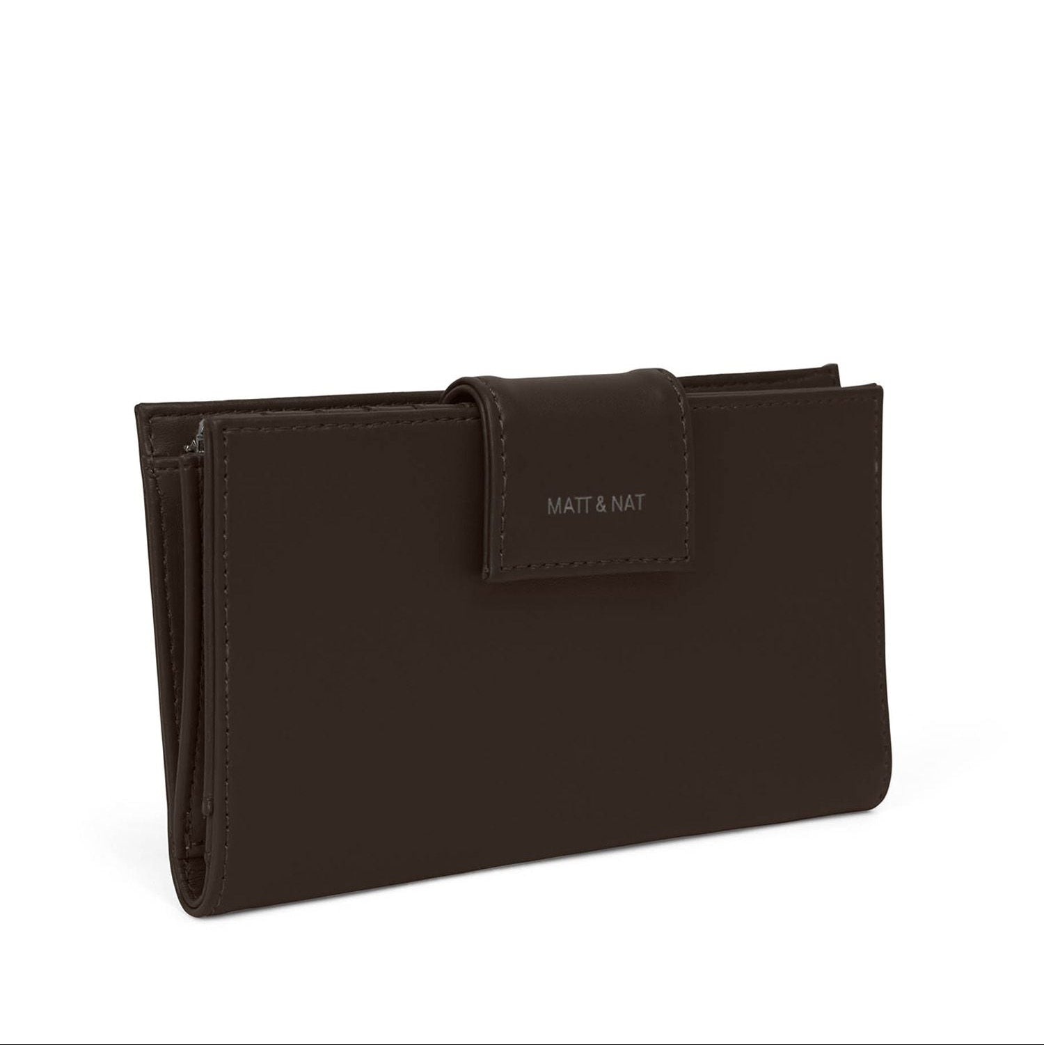 Matt & Nat Vegane Geldbörse "Cruise Sol" One size Braun (Espresso)
