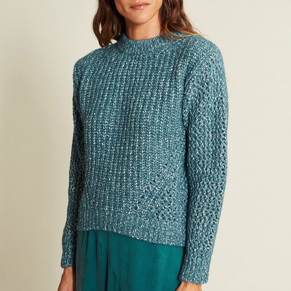 SUITE13LAB Sweater "Sham" L Grün (Emerald)