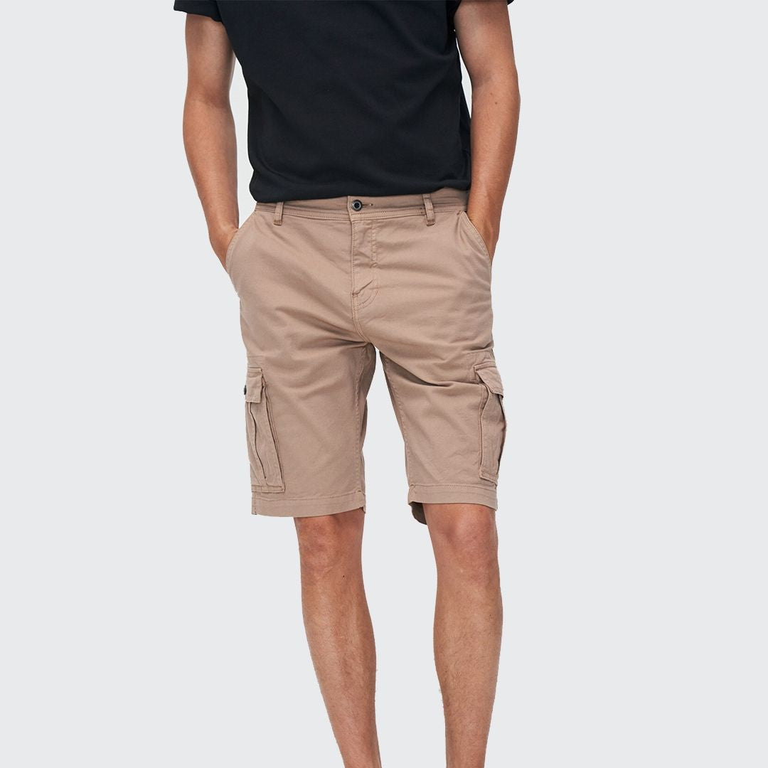 KUYICHI Shorts "Shimmy" Braun (Black Tea)