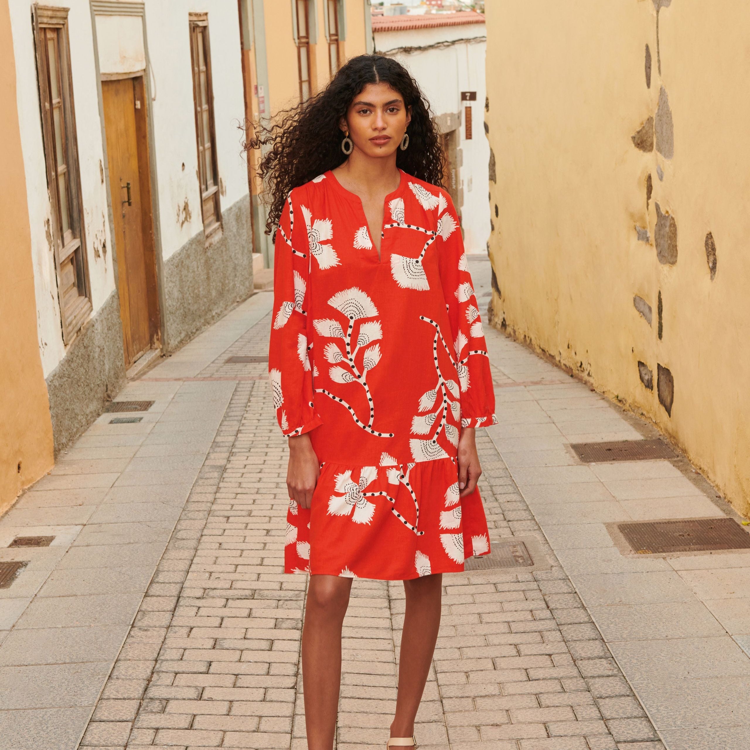 White Stuff Sommerkleid "Otto" Orange (Orange)