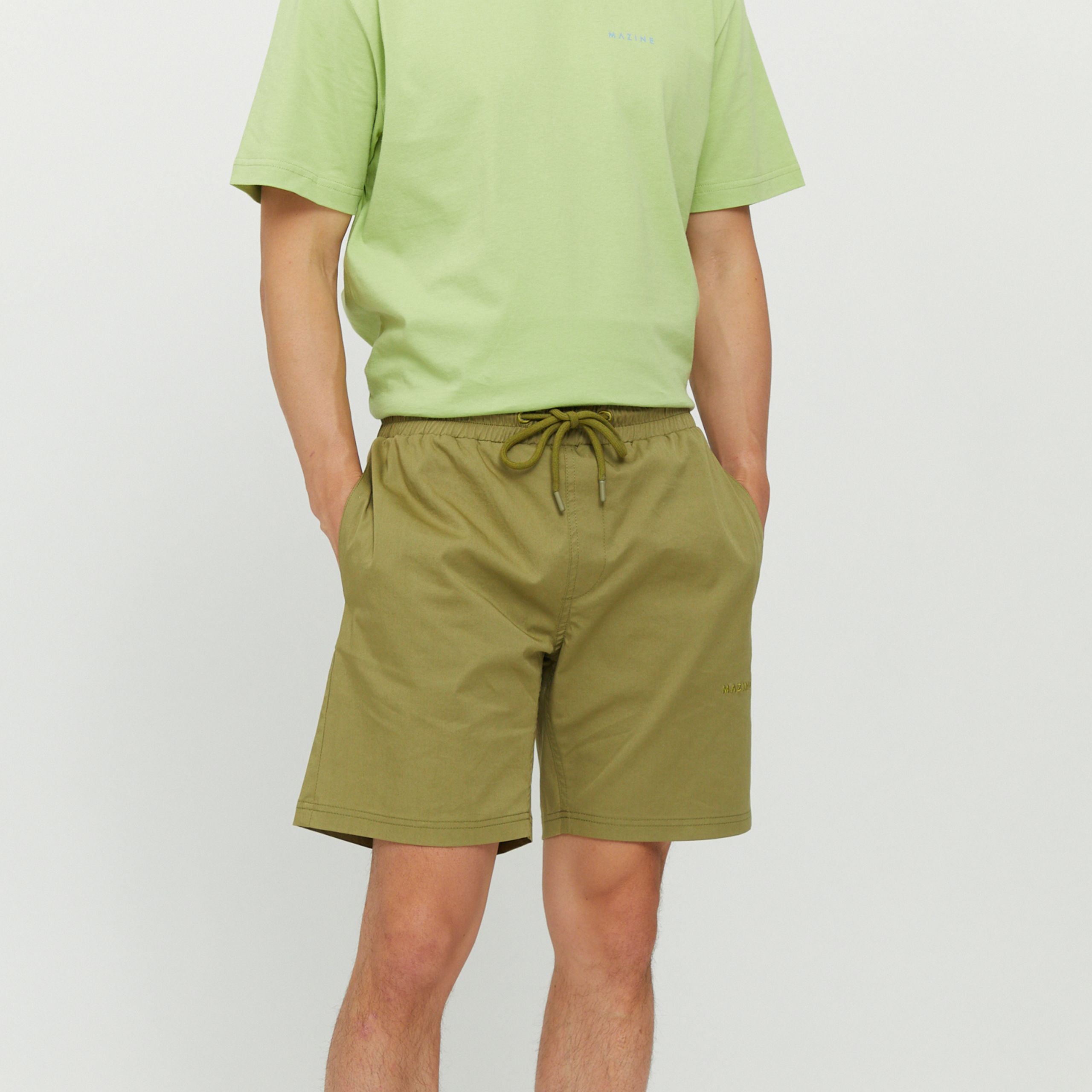 Mazine Shorts "Chester" Grün (olive green)