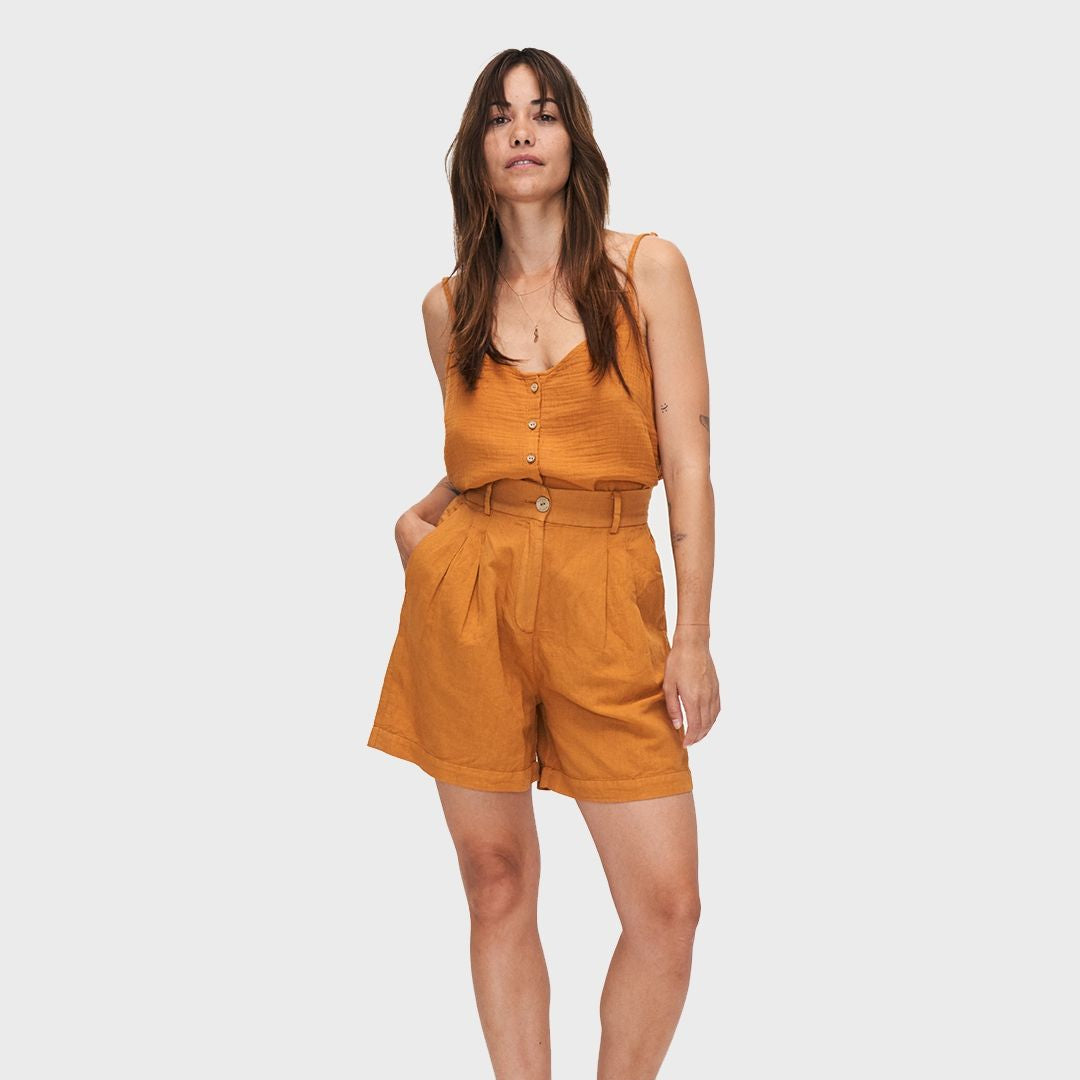 KUYICHI Shorts "Sofia" Orange (Inca Desert)