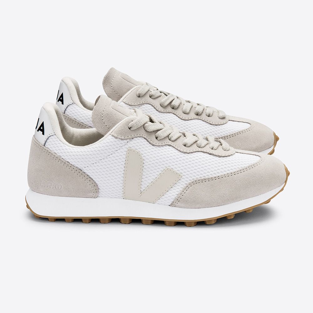 VEJA Sneaker Herren "RIO BRANCO ALVMSH" White Pierre Natural