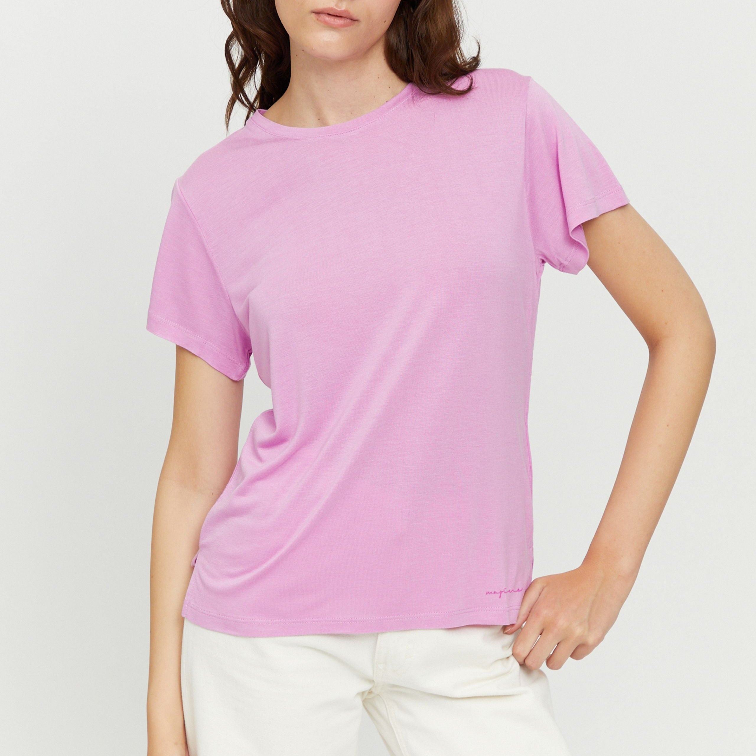Mazine T-Shirt "Leona" Pink (orchid pink)