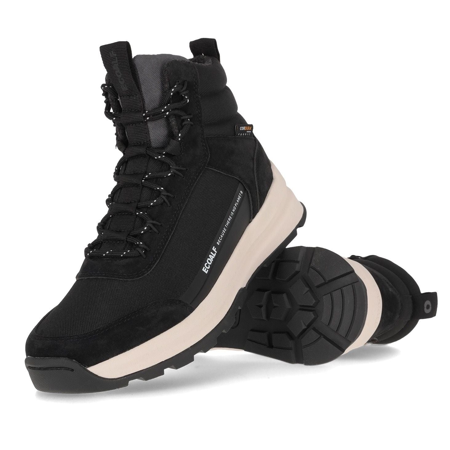 ECOALF Damen Stiefel "Tietar" 38 Schwarz (Black)