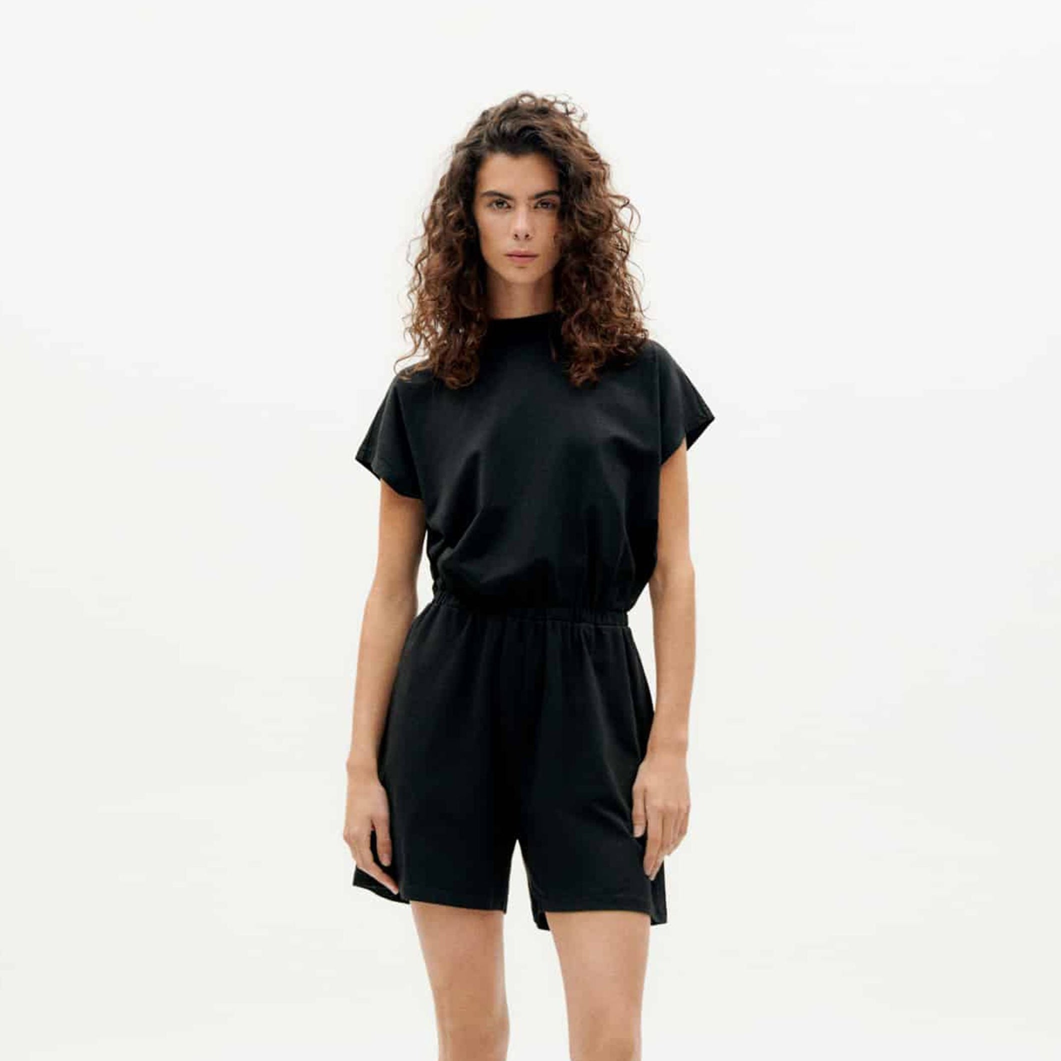 Thinking Mu Jumpsuit "Voltaire" Schwarz (Black)