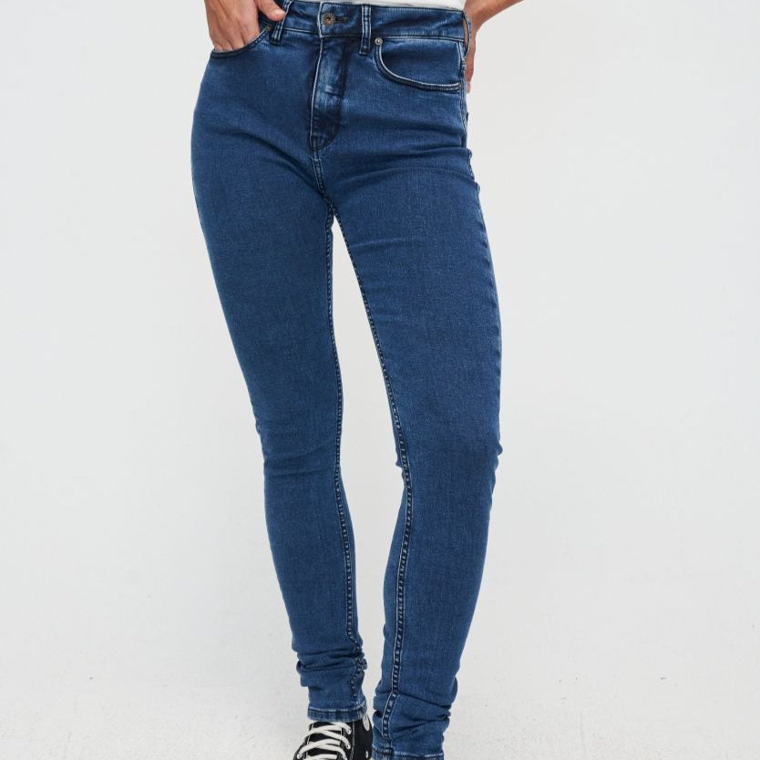 KUYICHI Jeans Super Skinny "Lizzy" Blau (Smokey Blue)