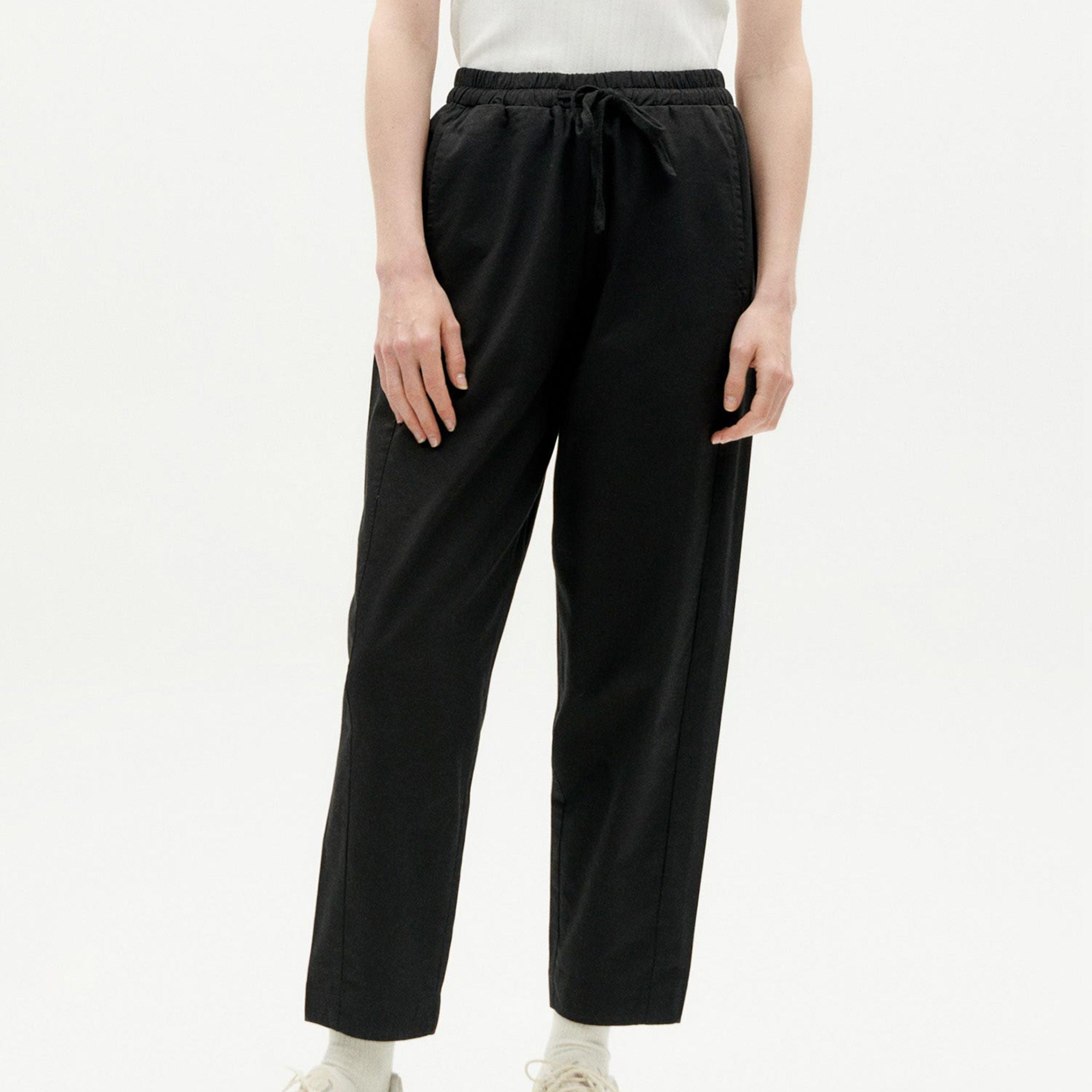 Thinking Mu Pants "ESTHER" Schwarz (Black)