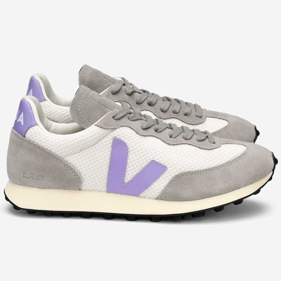 VEJA Damen Sneaker "Rio Branco Hexamesh" 37 Grau (Gravel Lavande)