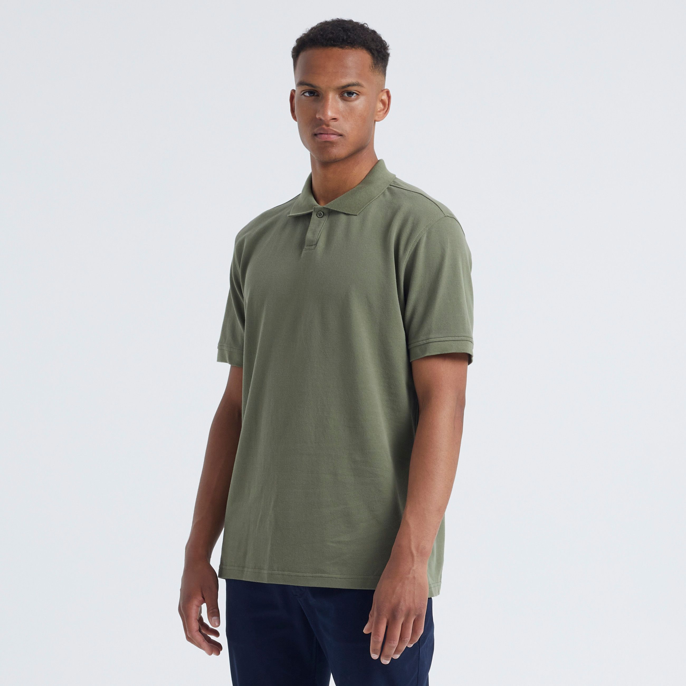 By Garment Makers Poloshirt "Paulo" S Grün (olive)