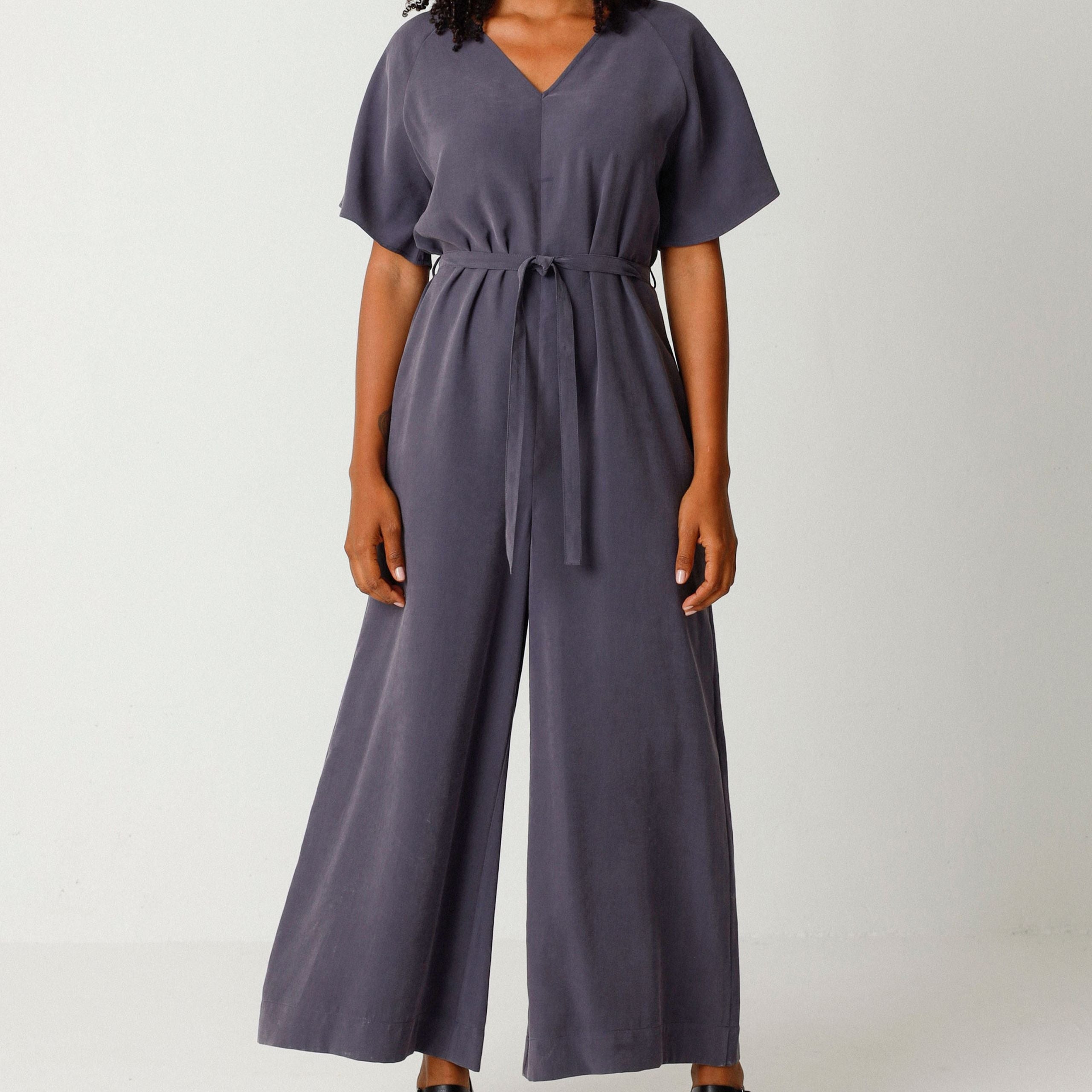 SKFK Jumpsuit "KAIE" Grau (Dark Grey)
