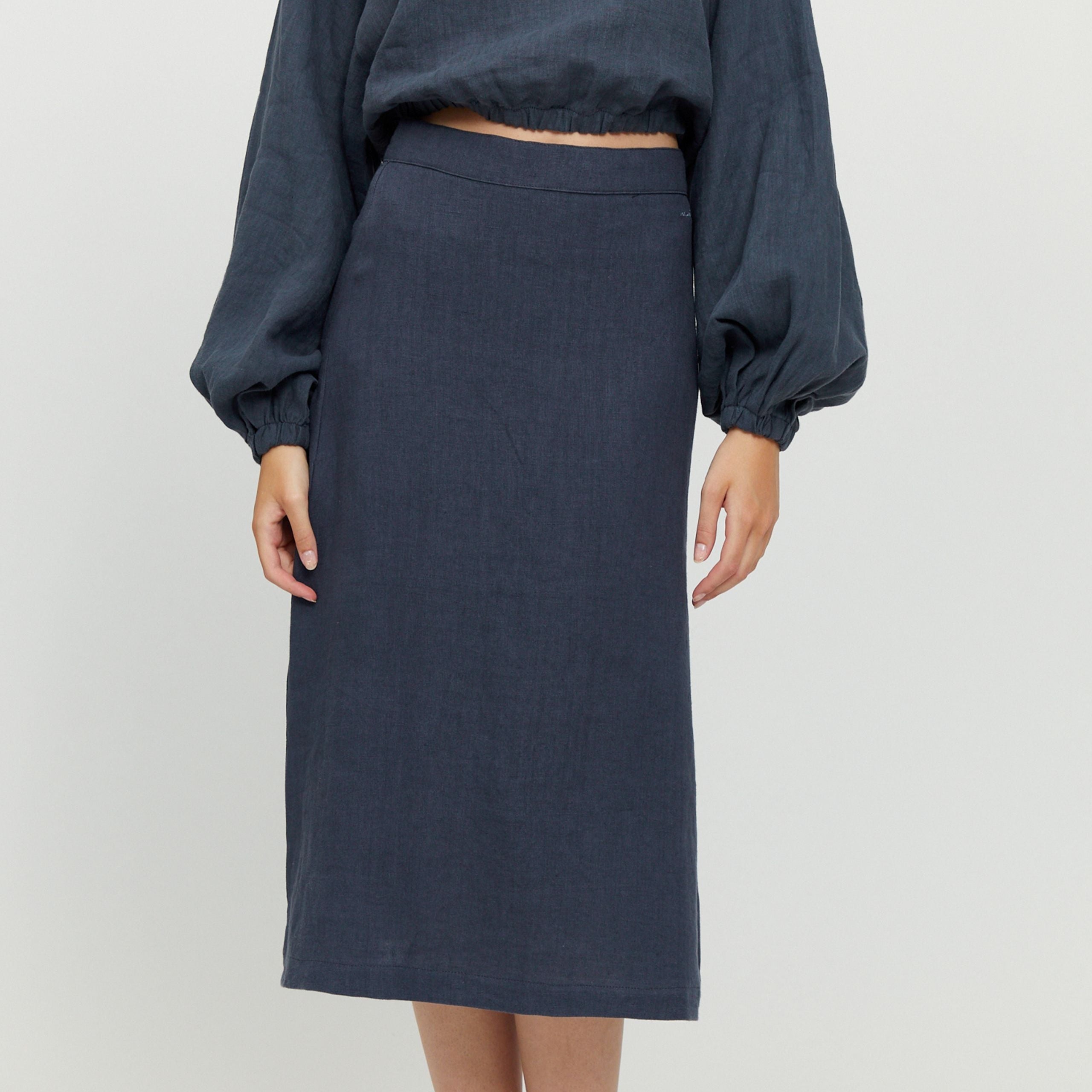 Mazine Skirt "Werona" Blau (ink blue)