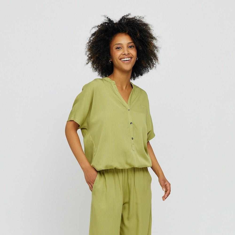 Mazine Bluse "Benoni" XS Grün (Cedar)