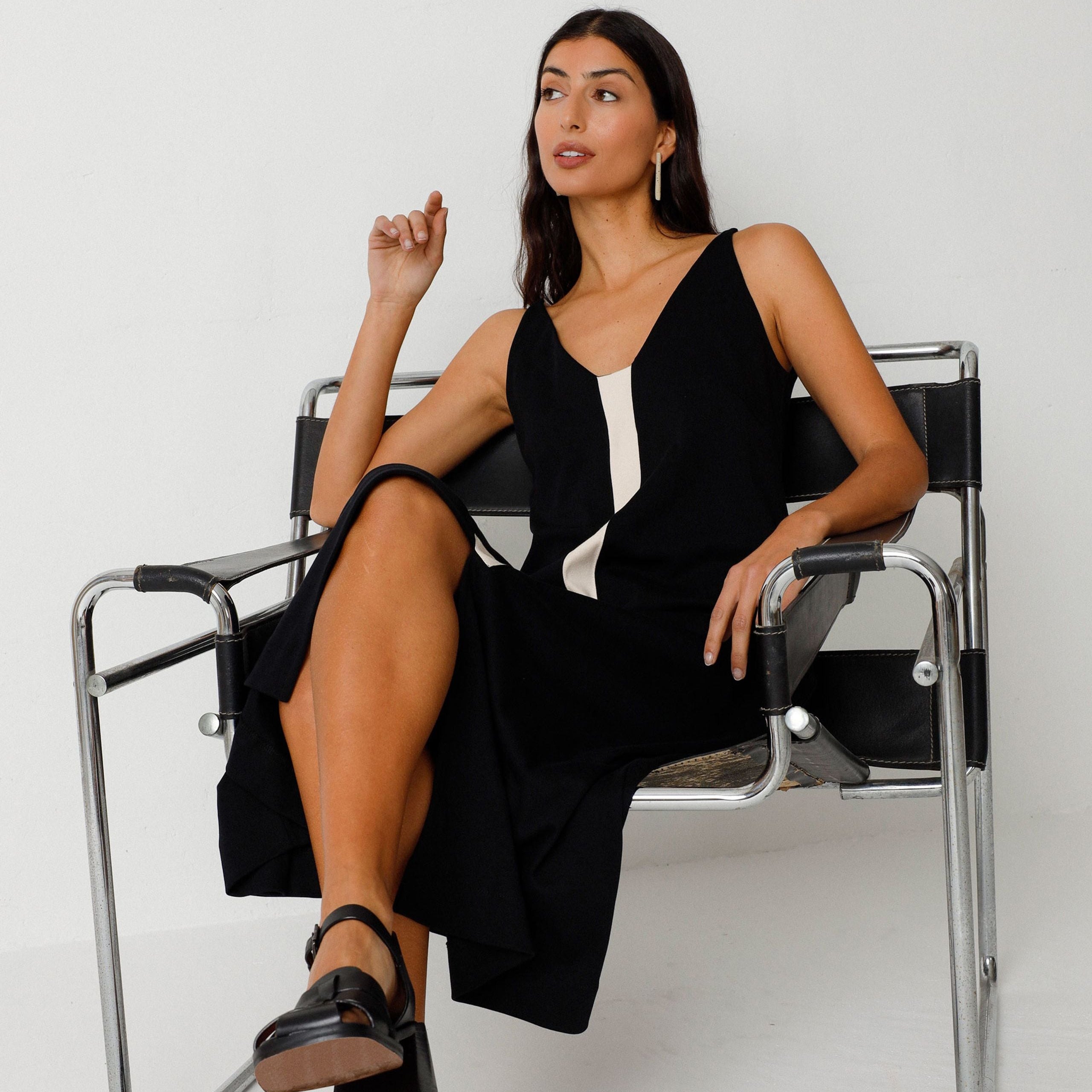 SKFK Kleid "ZAINE" Schwarz (Black)