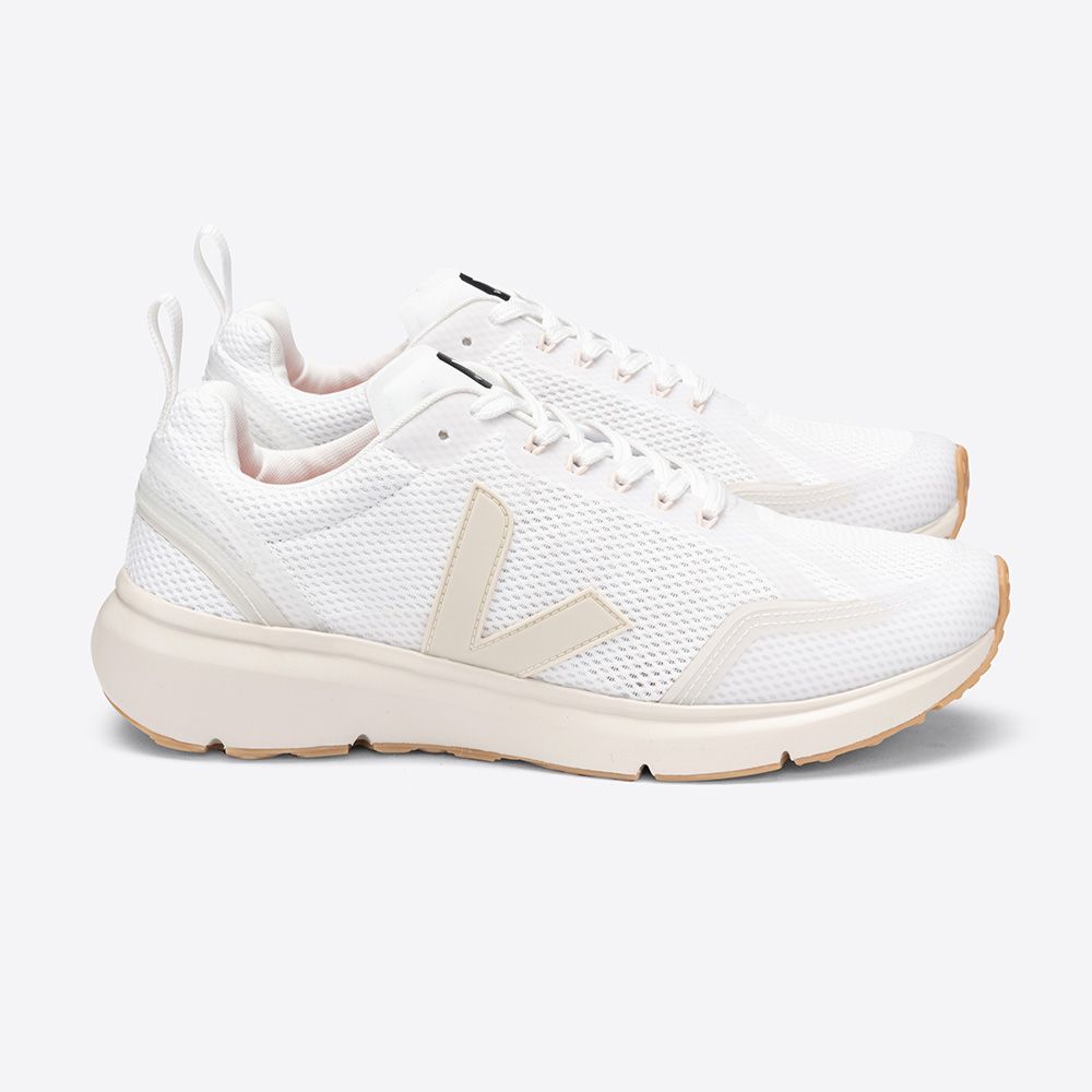 VEJA Vegane Damen Sneaker "Condor 2 Alveomesh" Weiß (white pierre)