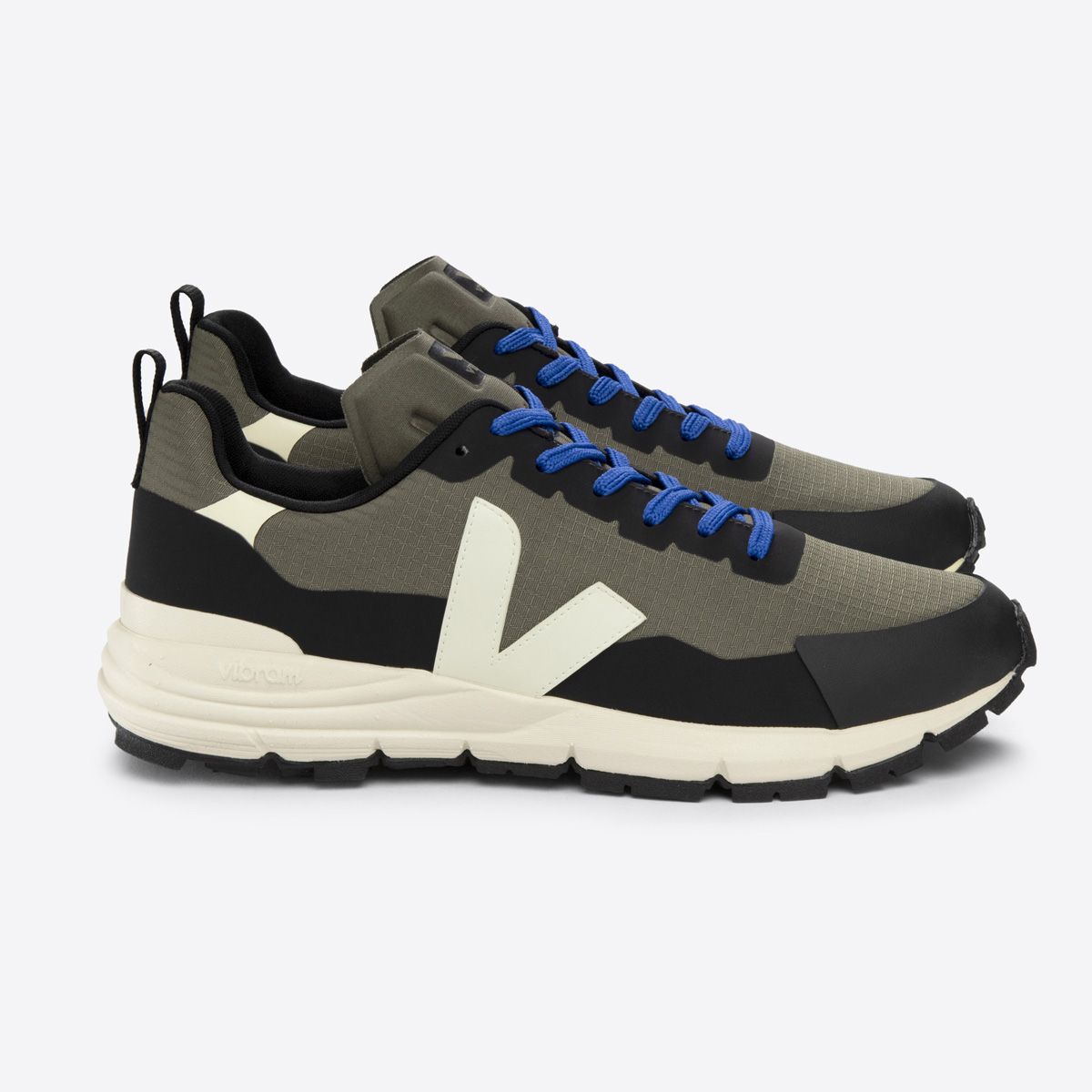 VEJA Vegane Damen Sneaker "Dekkan Ripstop" 37 Mehrfarbig (Kaki Pierre)