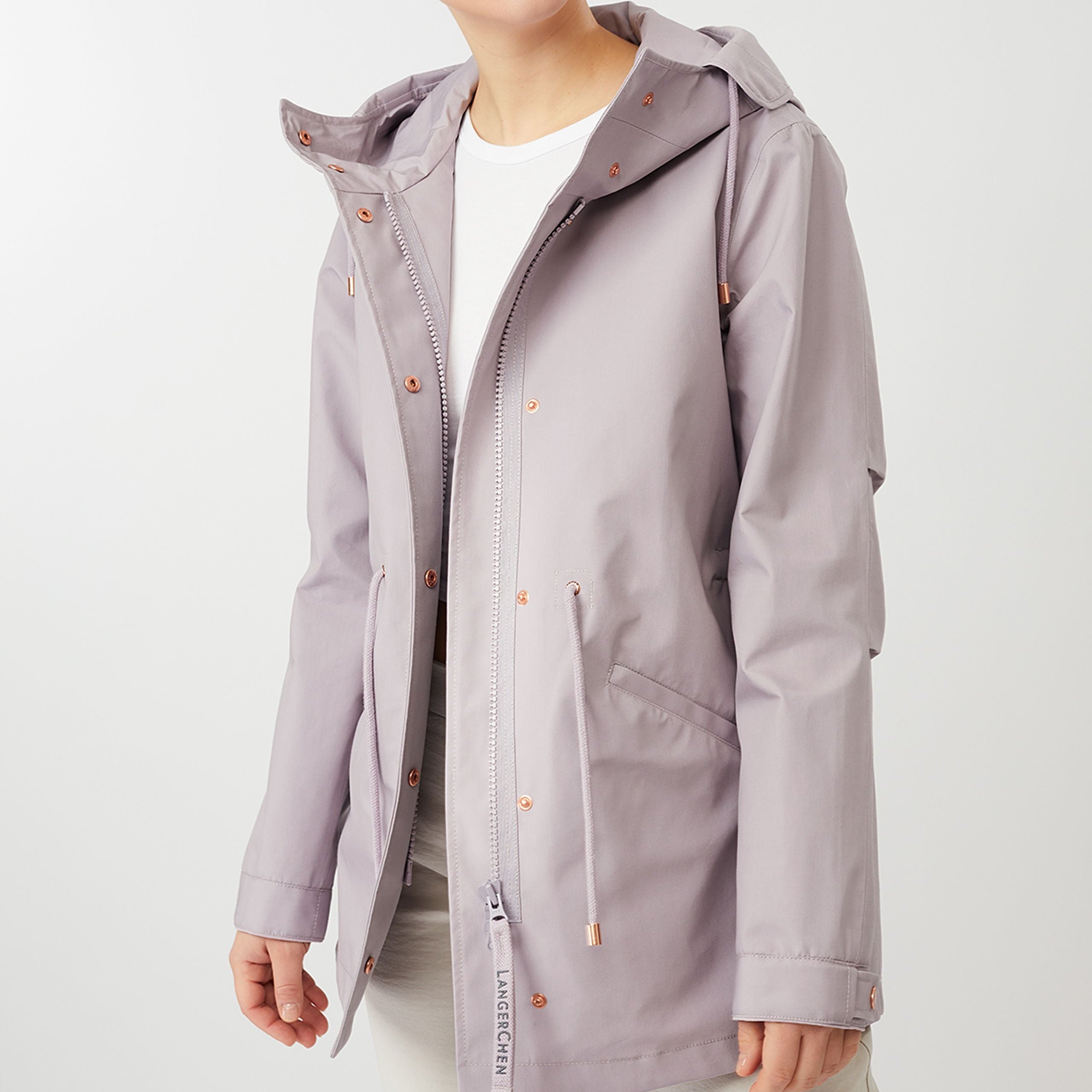 LangerChen Jacke "Lismore Short" XS Lila (iris)