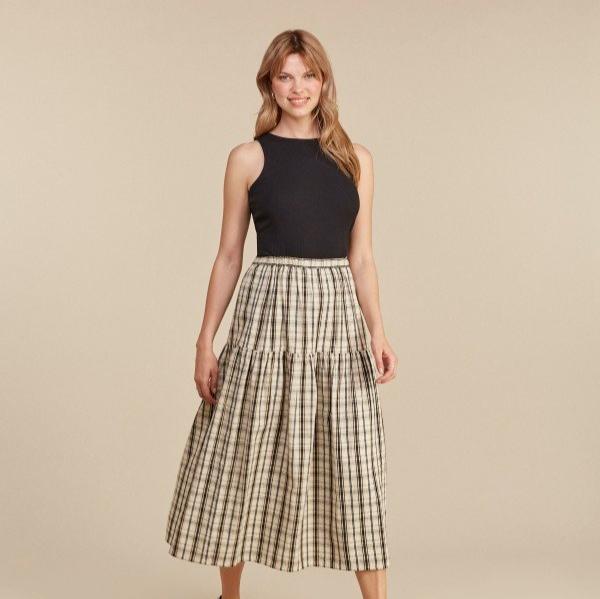People Tree Damen Top "Lyana" XS Black