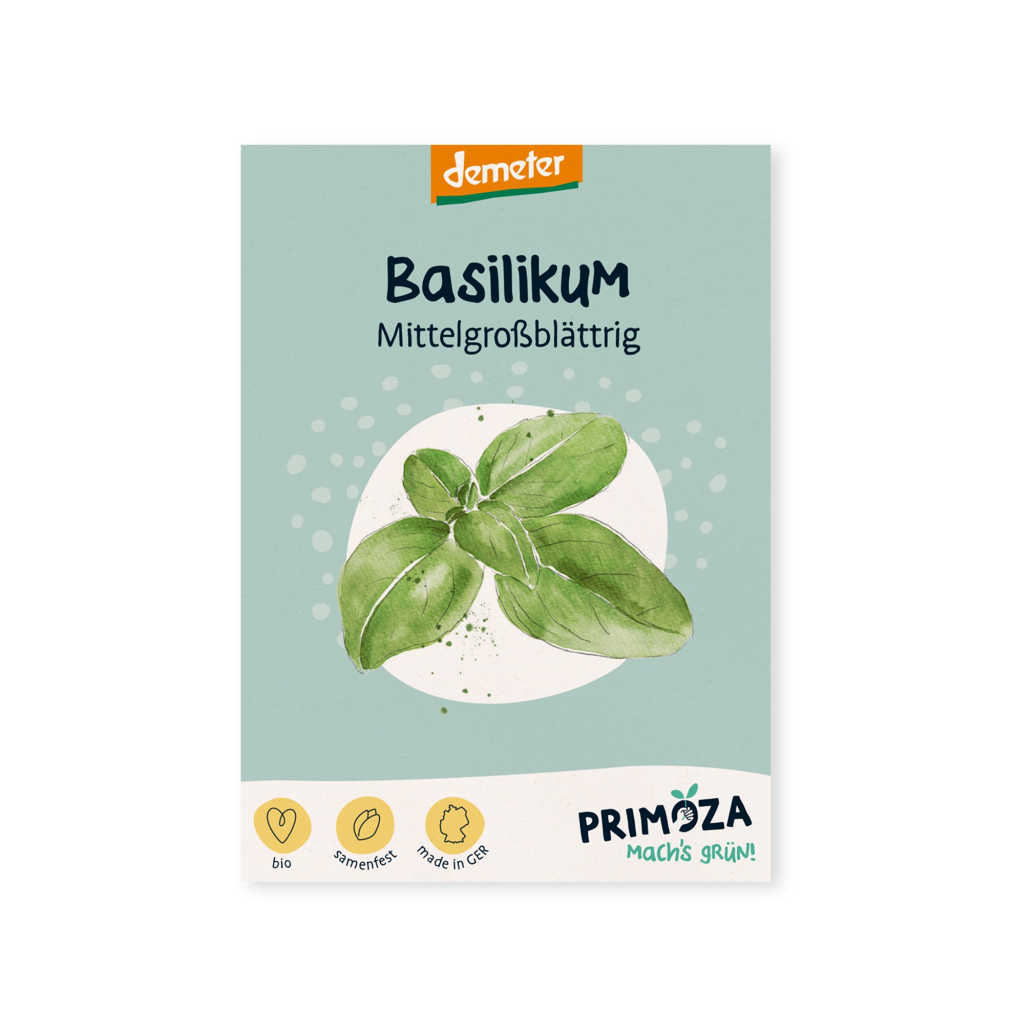 PRIMOZA Bio*-Saatgut Basilikum