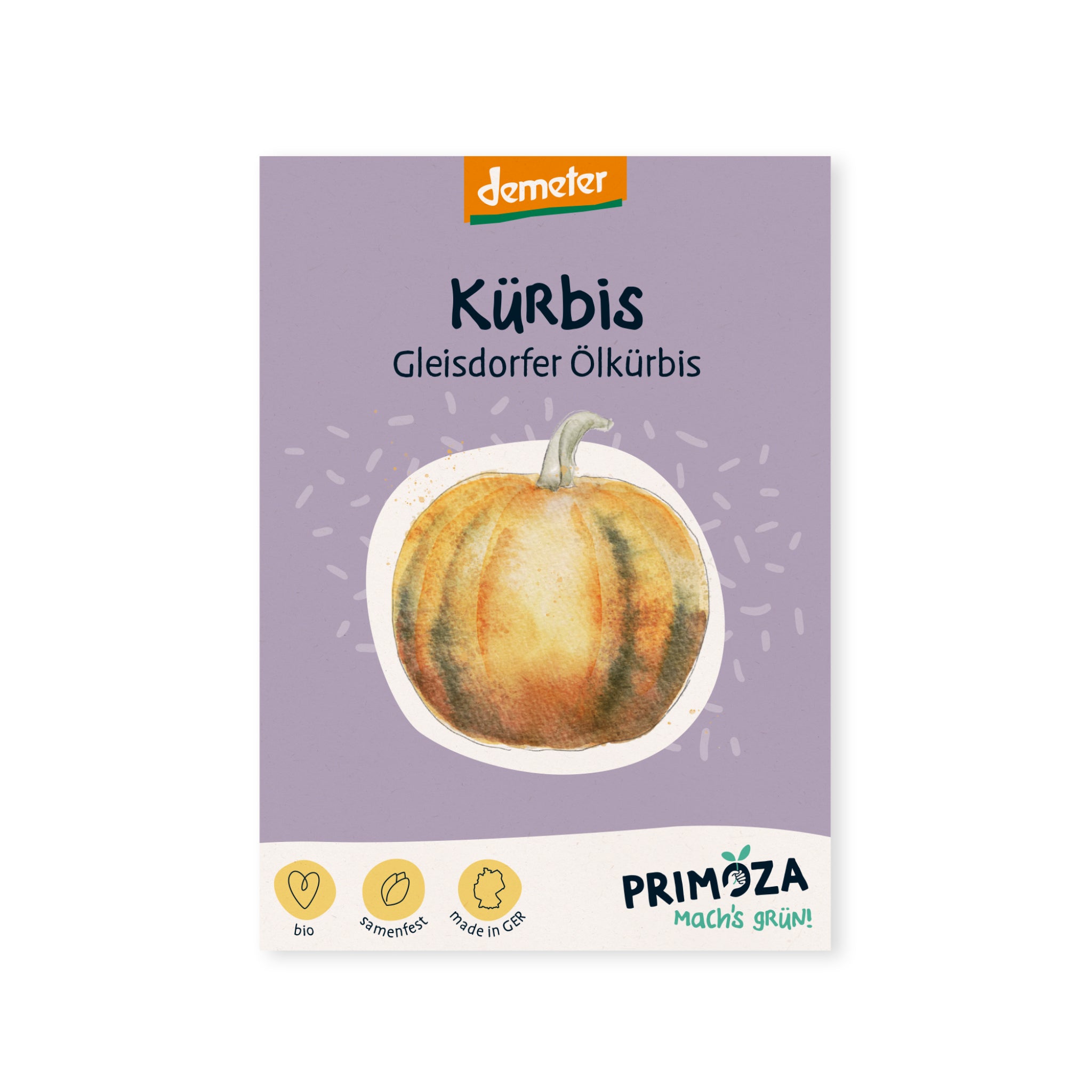 PRIMOZA Bio*-Saatgut Kürbis