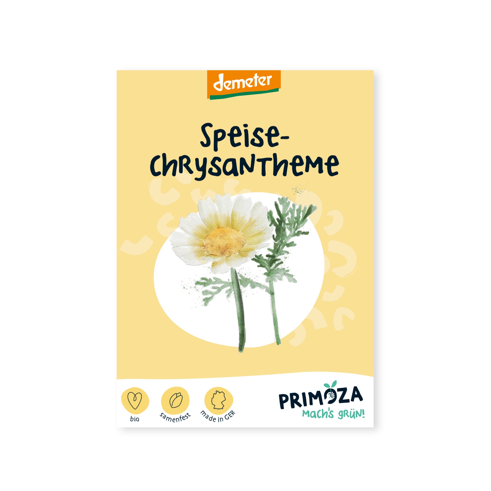 PRIMOZA Bio*-Saatgut Speisechrysantheme