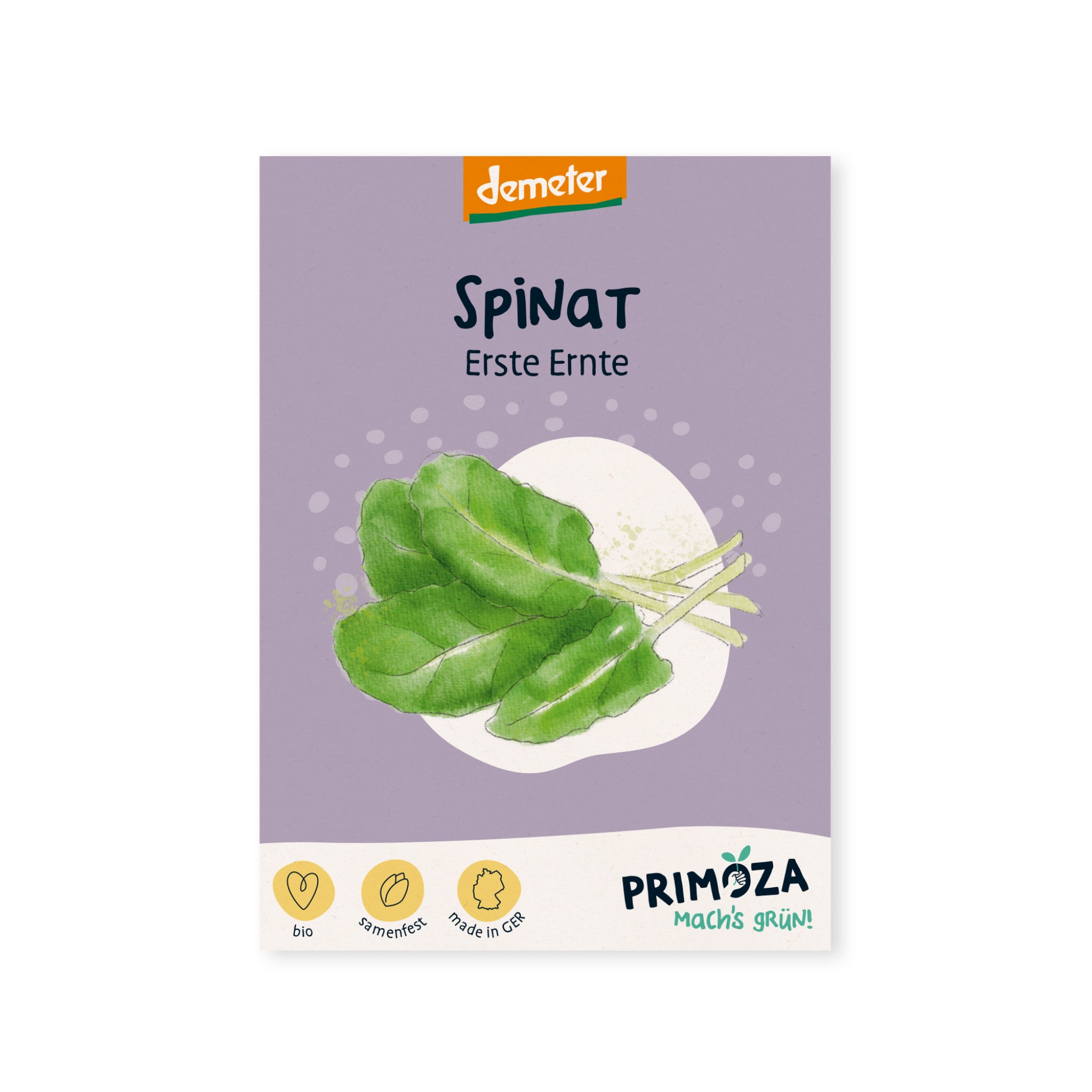 PRIMOZA Bio*-Saatgut Spinat
