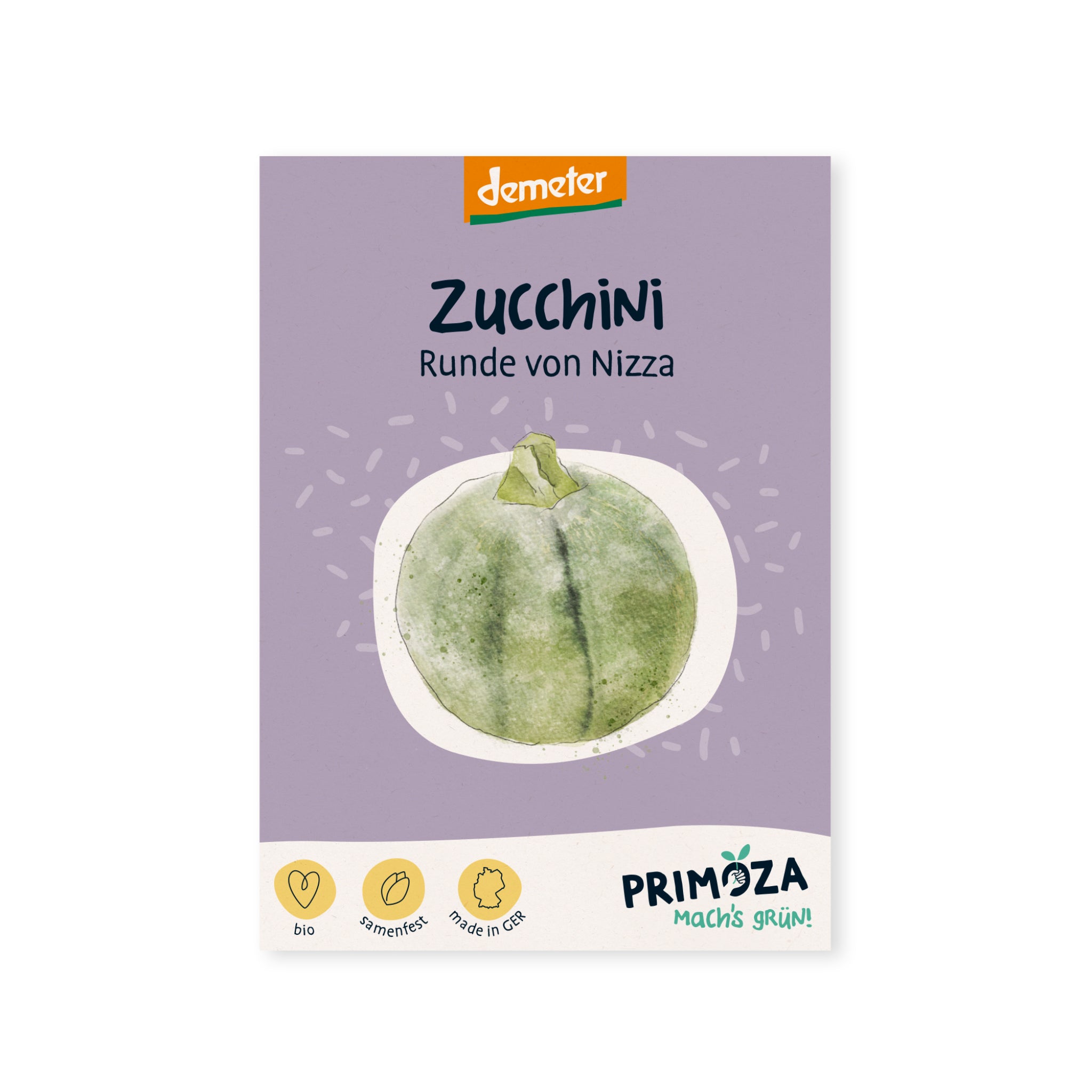 PRIMOZA Bio*-Saatgut Zucchini