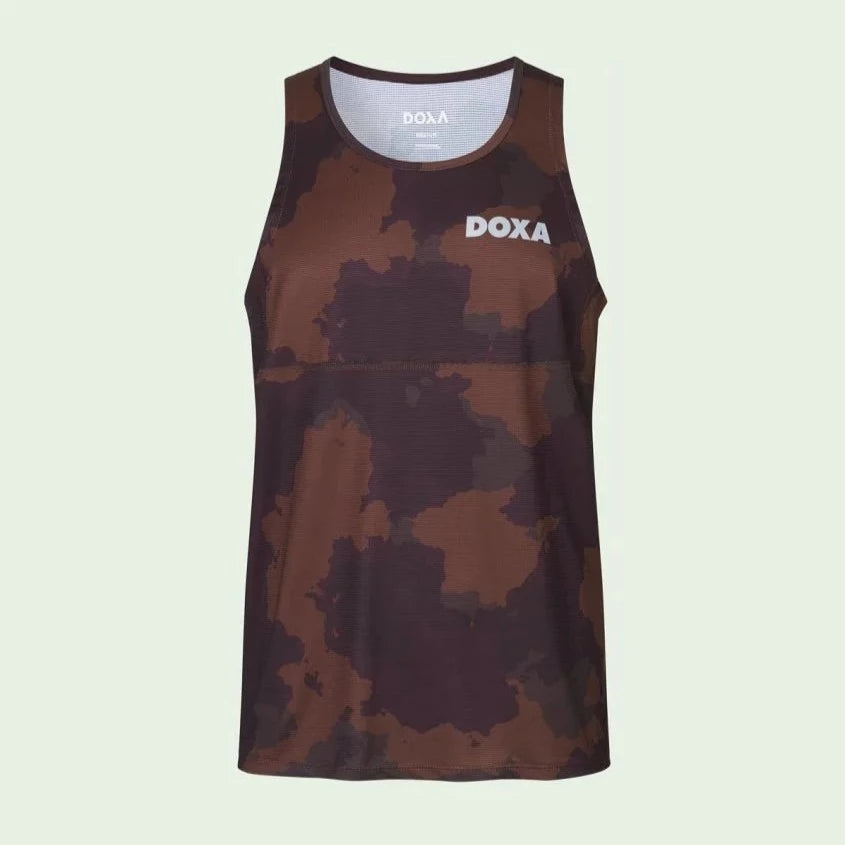 DOXA Sport Tanktop "Simon Singlet Desert" S Oxblood