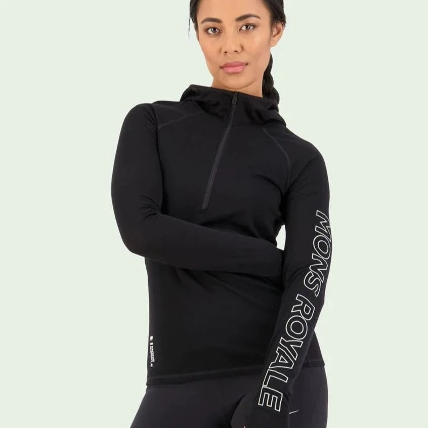 Mons Royale Sport Hoodie "Bella Tech"