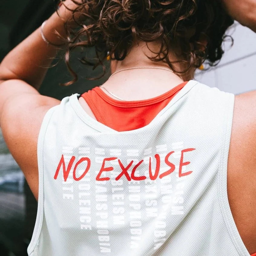 The Good Run Singlet "NO EXCUSE"