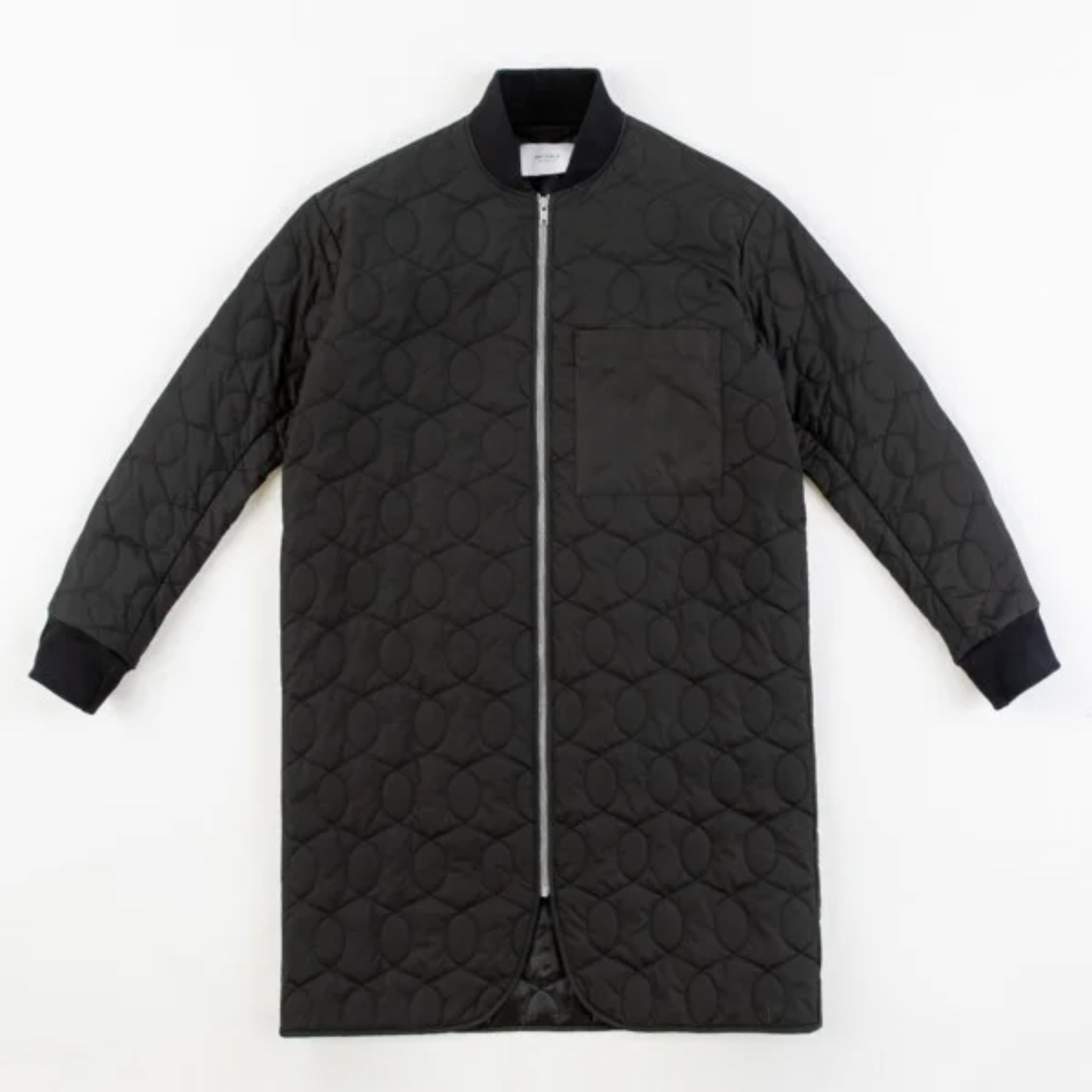 Rotholz Mantel "Bomber" Schwarz