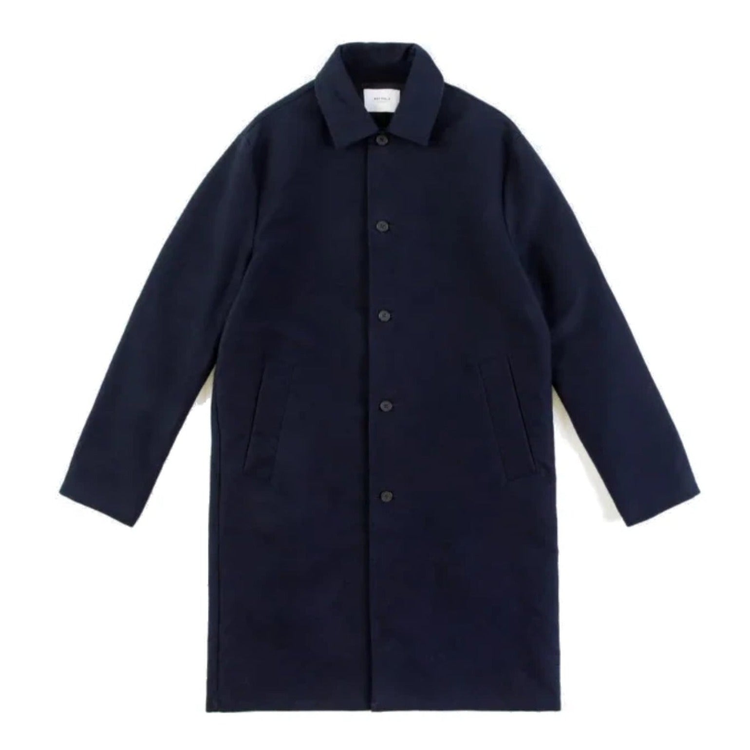 Rotholz Unisex Mantel "Moleskin" Blau