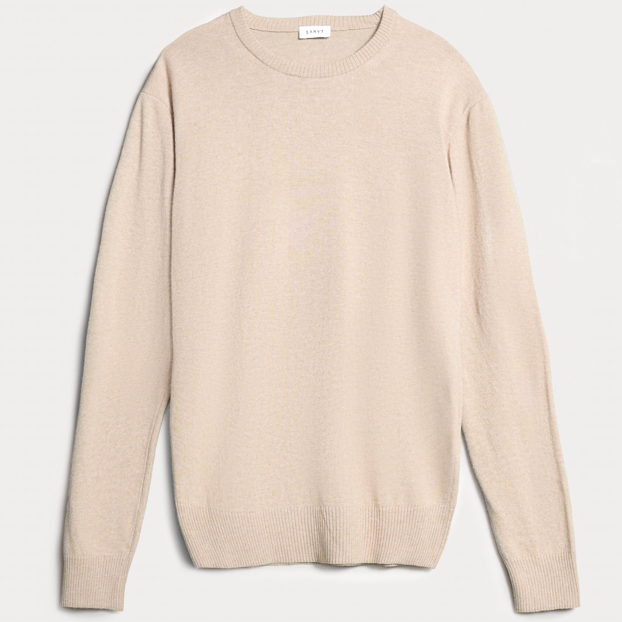 SANVT Unisex Strickpullover Beige