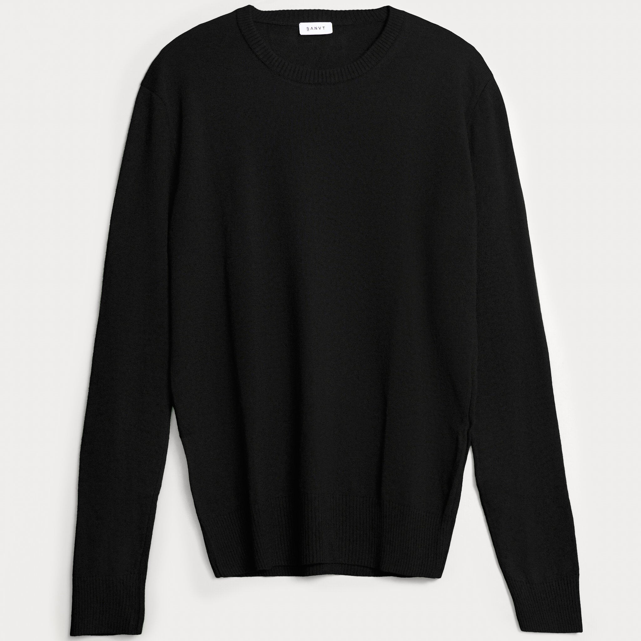 SANVT Unisex Strickpullover Schwarz
