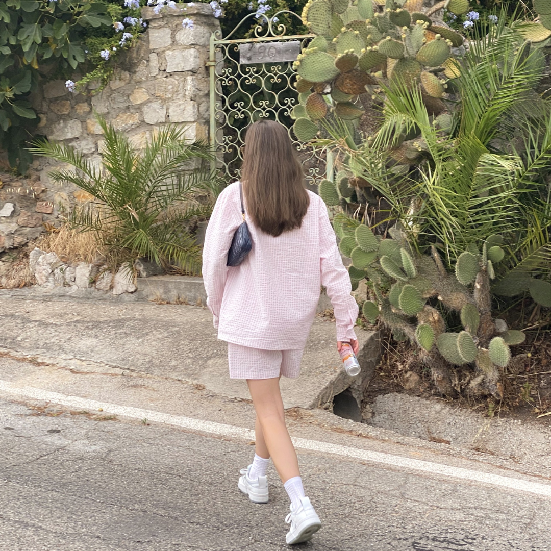 Hola Amor Estudios Bluse "Seersucker Blouse"