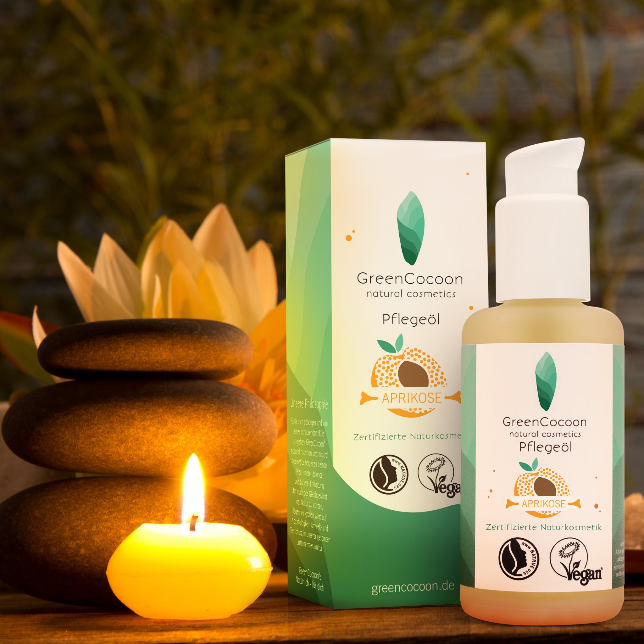 GreenCocoon Pflegeöl "Aprikose" 100 ml