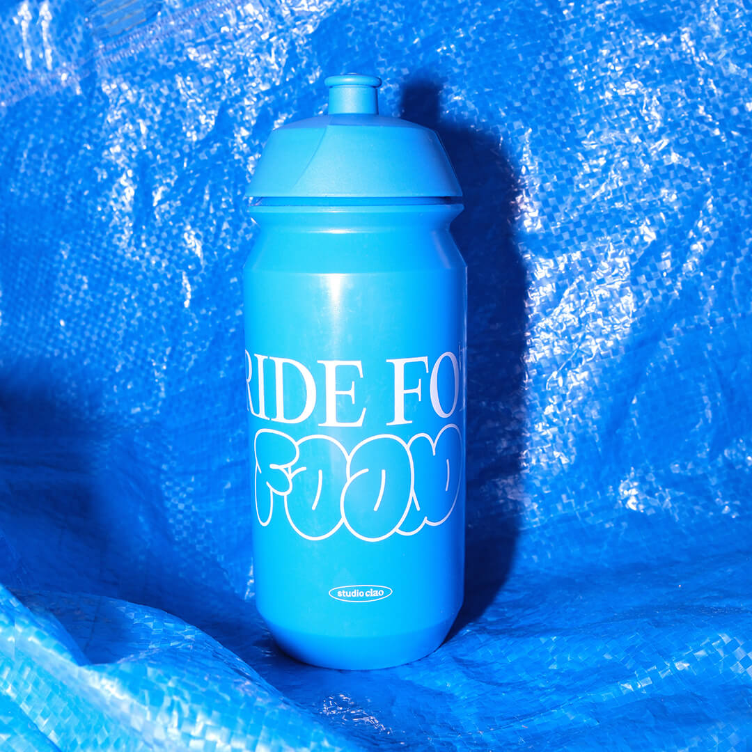 studio ciao Fahrradtrinkflasche 500 ml Ride for Food 500 ml